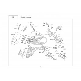 XCITING S 400i ABS Noodoe E4-ΤΙΜΟΝΙ-ΠΡΟΣΤΑΤΕΥΤΙΚΑ ΤΙΜΟΝΙΟΥ