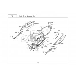 DOWNTOWN 350i ABS Noodoe E4-ΠΛΑΣΤΙΚΑ ΠΙΣΩ-ΝΤΟΥΛΑΠΙ ΣΕΛΛΑΣ