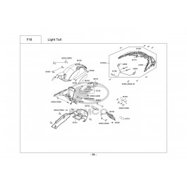 DOWNTOWN 350i ABS Noodoe E4-ΟΠΙΣΘΙΟ ΦΑΝΑΡΙ-ΟΠΙΣΘΙΟ ΦΤΕΡΟ