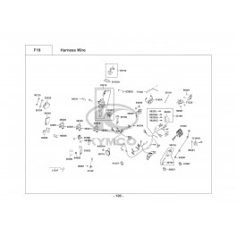 DOWNTOWN 350i ABS Noodoe E4-ΚΑΛΩΔΙΩΣΗ-ΗΛΕΚΤΡΙΚΑ ΜΕΡΗ