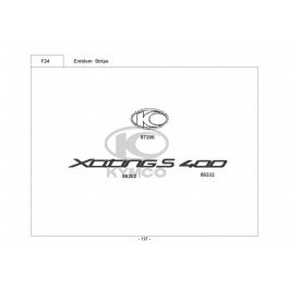 XCITING S 400i ABS Noodoe E4-ΑΥΤΟΚΟΛΛΗΤΑ