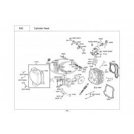 AGILITY 16+ 200i ABS E4-ΚΕΦΑΛΗ ΚΥΛΙΝΔΡΟΥ