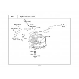 AGILITY 16+ 200i ABS E4-ΚΑΠΑΚΙ ΔΕΞΙΟΥ ΚΑΡΤΕΡ