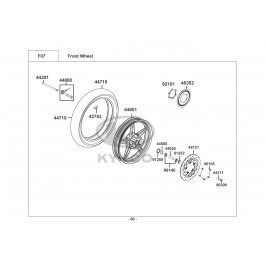 AGILITY 16+ 200i ABS E4-ΕΜΠΡΟΣΘΙΟΣ ΤΡΟΧΟΣ