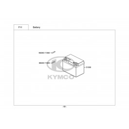 AGILITY 16+ 200i ABS E4-ΜΠΑΤΑΡΙΑ