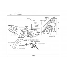 AGILITY 16+ 200i ABS E4-ΟΠΙΣΘΙΟ ΦΑΝΑΡΙ-ΟΠΙΣΘΙΟ ΦΤΕΡΟ