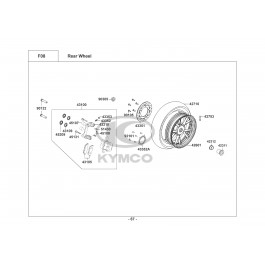 PEOPLE GTi 300 ABS E4-ΟΠΙΣΘΙΟΣ ΤΡΟΧΟΣ