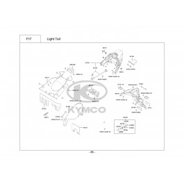 PEOPLE S 300i ABS Top Case EURO 4-ΟΠΙΣΘΙΟ ΦΑΝΑΡΙ-ΟΠΙΣΘΙΟ ΦΤΕΡΟ