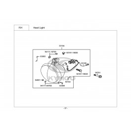 AGILITY CARRY 125-ΕΜΠΡΟΣΘΙΟ ΦΑΝΑΡΙ