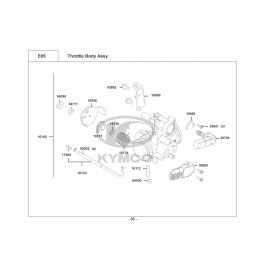 DOWNTOWN 350i TCS E5 NOODOE-ΜΟΝΑΔΑ ΨΕΚΑΣΜΟΥ (ΣΩΜΑ INJECTION)