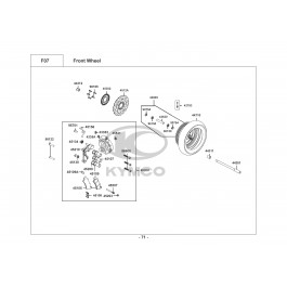 DOWNTOWN 350i TCS E5 NOODOE-ΕΜΠΡΟΣΘΙΟΣ ΤΡΟΧΟΣ