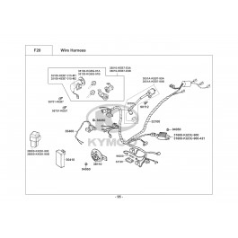 TOP BOY 100 (OFF ROAD)-ΚΑΛΩΔΙΩΣΗ-ΗΛΕΚΤΡΙΚΑ ΜΕΡΗ