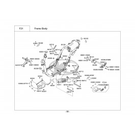 TOP BOY 100 (OFF ROAD)-ΣΚΕΛΕΤΟΣ-ΒΑΣΗ ΚΙΝΗΤΗΡΑ