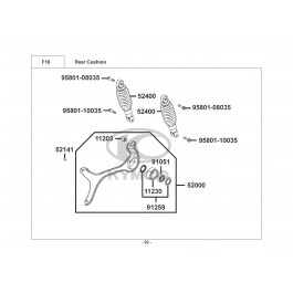 PEOPLE 125 S E3-ΑΜΟΡΤΙΣΕΡ ΟΠΙΣΘΙΑ