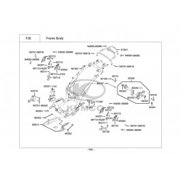 PEOPLE 125 S E3-ΣΚΕΛΕΤΟΣ-ΒΑΣΗ ΚΙΝΗΤΗΡΑ