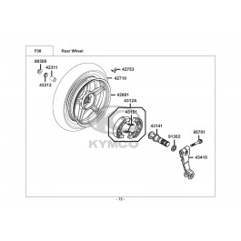 PEOPLE S 200-ΟΠΙΣΘΙΟΣ ΤΡΟΧΟΣ