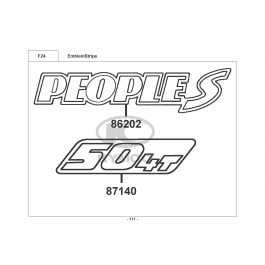 PEOPLE S 50 4T-ΑΥΤΟΚΟΛΛΗΤΑ