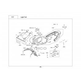PEOPLE GTi 200 - TC-ΟΠΙΣΘΙΟ ΦΑΝΑΡΙ-ΟΠΙΣΘΙΟ ΦΤΕΡΟ