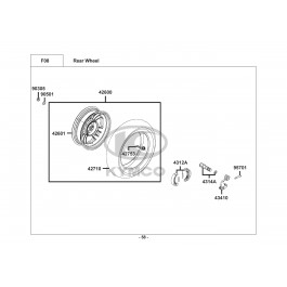 LIKE 50 2T-ΟΠΙΣΘΙΟΣ ΤΡΟΧΟΣ