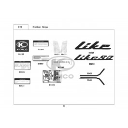 LIKE 50 2T-ΑΥΤΟΚΟΛΛΗΤΑ