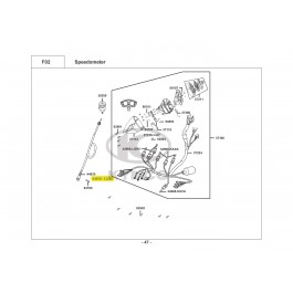 AGILITY 50 RS NAKED-ΤΑΧΥΜΕΤΡΟ (ΚΟΝΤΕΡ)