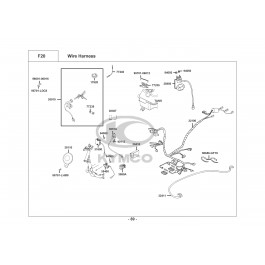 AGILITY 50 RS NAKED-ΚΑΛΩΔΙΩΣΗ-ΗΛΕΚΤΡΙΚΑ ΜΕΡΗ