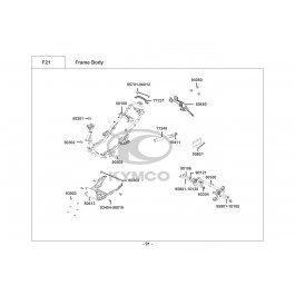 AGILITY 50 RS NAKED-ΣΚΕΛΕΤΟΣ-ΒΑΣΗ ΚΙΝΗΤΗΡΑ