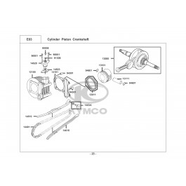 AGILITY 200i  16'' TOP CASE-ΣΤΡΟΦΑΛΟΣ-ΚΥΛΙΝΔΡΟΣ-ΠΙΣΤΟΝΙ