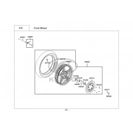 AGILITY 200i  16'' TOP CASE-ΕΜΠΡΟΣΘΙΟΣ ΤΡΟΧΟΣ