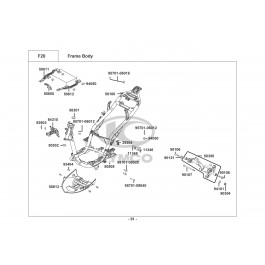 AGILITY CITY 200i (2012)-ΣΚΕΛΕΤΟΣ-ΒΑΣΗ ΚΙΝΗΤΗΡΑ