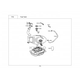 AGILITY 200i 16+ E3 2014-ΤΕΠΟΖΙΤΟ ΚΑΥΣΙΜΟΥ