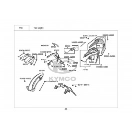AGILITY 200i 16+ E3 2014-ΟΠΙΣΘΙΟ ΦΑΝΑΡΙ-ΟΠΙΣΘΙΟ ΦΤΕΡΟ
