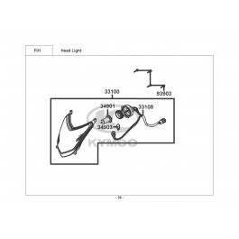 AGILITY 50 F 4T 12"-ΕΜΠΡΟΣΘΙΟ ΦΑΝΑΡΙ