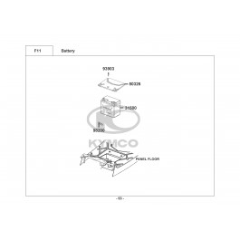 AGILITY 50 4T 12"-ΜΠΑΤΑΡΙΑ