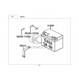 AGILITY CITY 50 (2013) 4T-ΜΠΑΤΑΡΙΑ