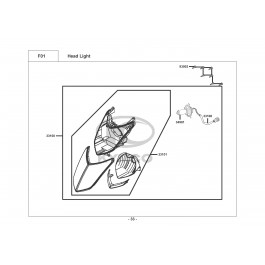 AGILITY 50 16+ 4T-ΕΜΠΡΟΣΘΙΟ ΦΑΝΑΡΙ