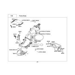 AGILITY CITY 125-ΣΚΕΛΕΤΟΣ-ΒΑΣΗ ΚΙΝΗΤΗΡΑ
