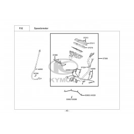 AGILITY CITY 125 (16) 2013-ΤΑΧΥΜΕΤΡΟ (ΚΟΝΤΕΡ)