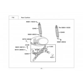 AGILITY CITY 125 (16) 2013-ΑΜΟΡΤΙΣΕΡ ΟΠΙΣΘΙΑ