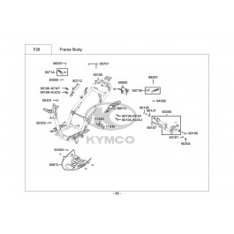 SUPER 8 125 (V.2014)-ΣΚΕΛΕΤΟΣ-ΒΑΣΗ ΚΙΝΗΤΗΡΑ