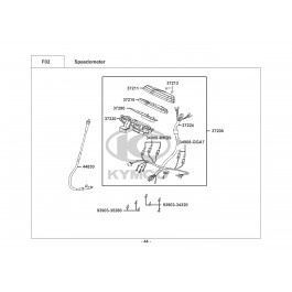 AGILITY 125 16+-ΤΑΧΥΜΕΤΡΟ (ΚΟΝΤΕΡ)
