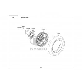 AGILITY 125 16+-ΟΠΙΣΘΙΟΣ ΤΡΟΧΟΣ