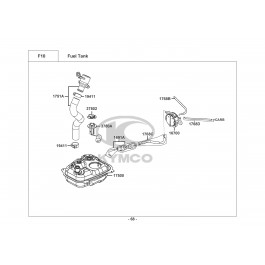 AGILITY 125 16+-ΤΕΠΟΖΙΤΟ ΚΑΥΣΙΜΟΥ