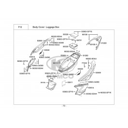 AGILITY 125 16+-ΠΛΑΣΤΙΚΑ ΠΙΣΩ-ΝΤΟΥΛΑΠΙ ΣΕΛΛΑΣ