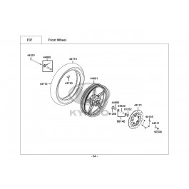 AGILITY 16+  125i CBS-ΕΜΠΡΟΣΘΙΟΣ ΤΡΟΧΟΣ