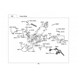 AGILITY 16+  125i CBS-ΣΚΕΛΕΤΟΣ-ΒΑΣΗ ΚΙΝΗΤΗΡΑ