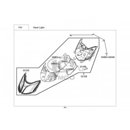 SUPER 8 125-ΕΜΠΡΟΣΘΙΟ ΦΑΝΑΡΙ