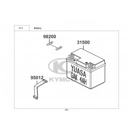 AGILITY CITY 150-ΜΠΑΤΑΡΙΑ
