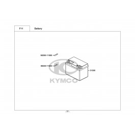 AGILITY 16+  150i ABS-ΜΠΑΤΑΡΙΑ