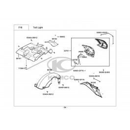 LIKE 125-ΟΠΙΣΘΙΟ ΦΑΝΑΡΙ-ΟΠΙΣΘΙΟ ΦΤΕΡΟ